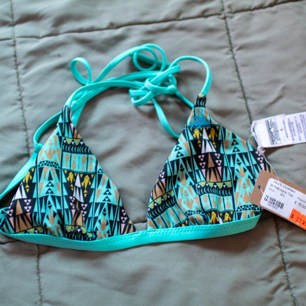 Patagonia triangle bikini top, unpadded
